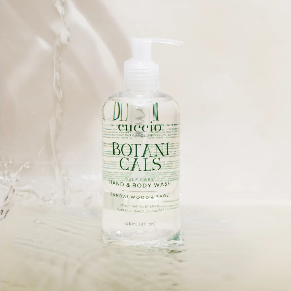 CUCCIO SOMATOLOGY || Botanicals Hand + Body Wash-Sandalwood & Sage ✨NEW/SEALED✨